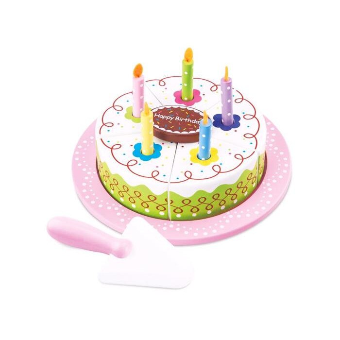 Tort de Jucarie Small Wood Ziua de Nastere