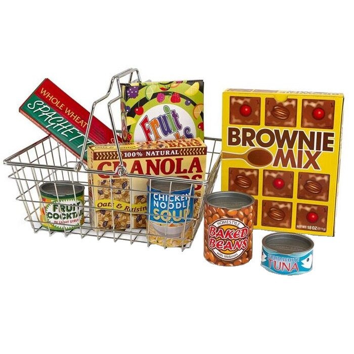 Set Jucarie Cosul de Cumparaturi Impreuna cu Melissa si Doug