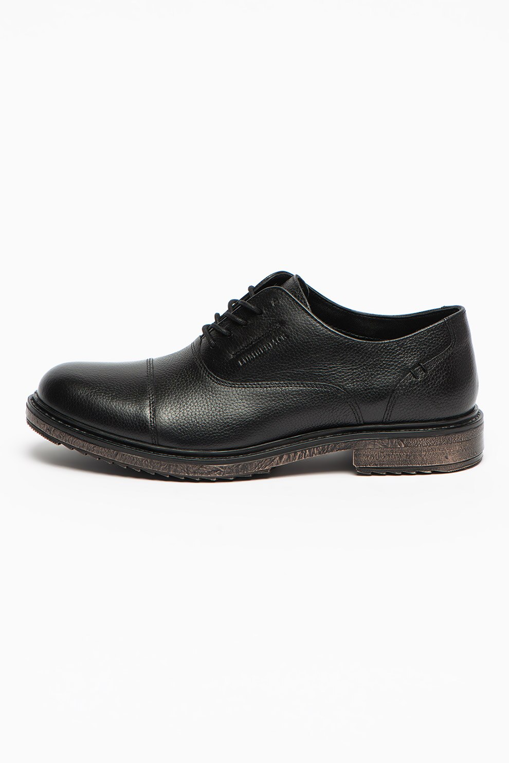 Lumberjack, Pantofi Oxford de piele Theo, Negru