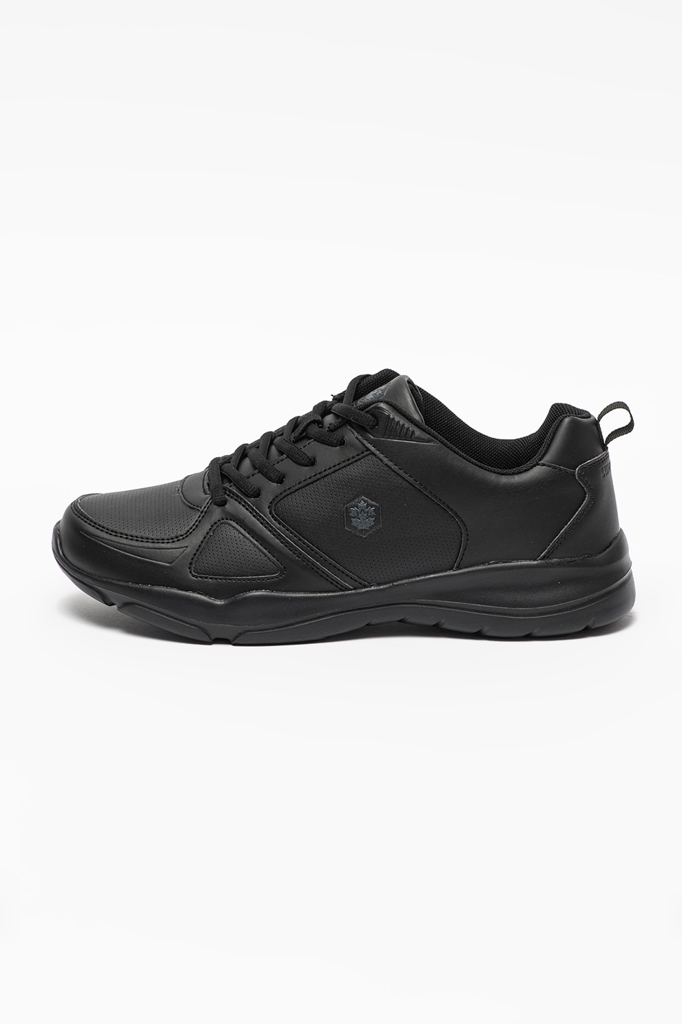 Lumberjack, Pantofi sport de piele ecologica Agatha, Negru, 41