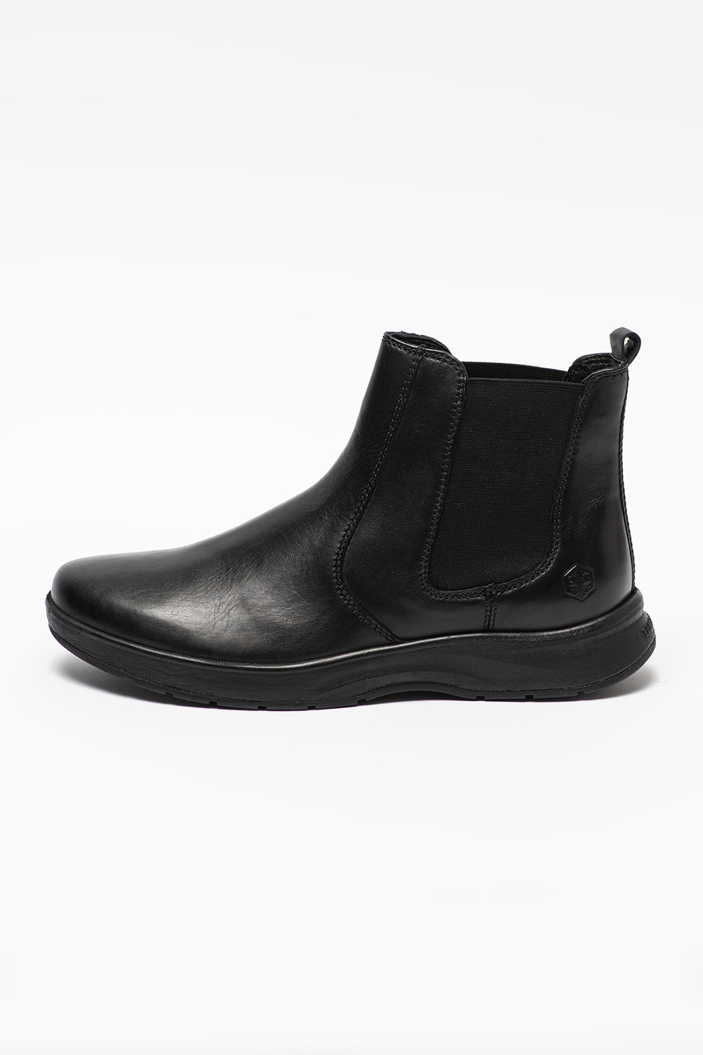 Lumberjack, Ghete Chelsea de piele Douglas, Negru