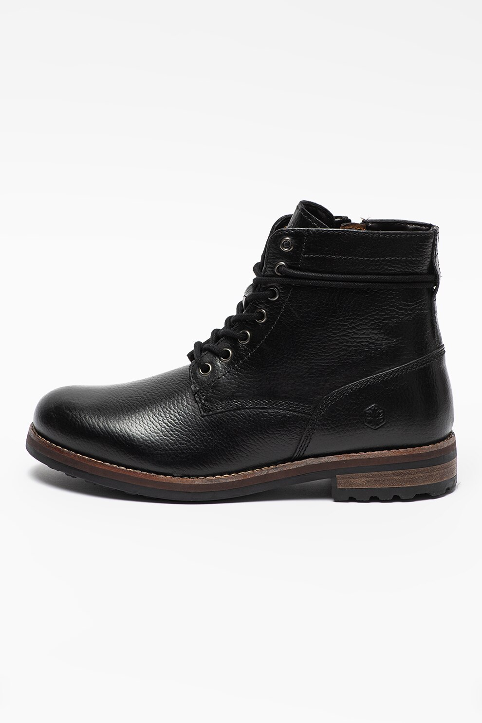Lumberjack, Ghete de piele Owen, Negru