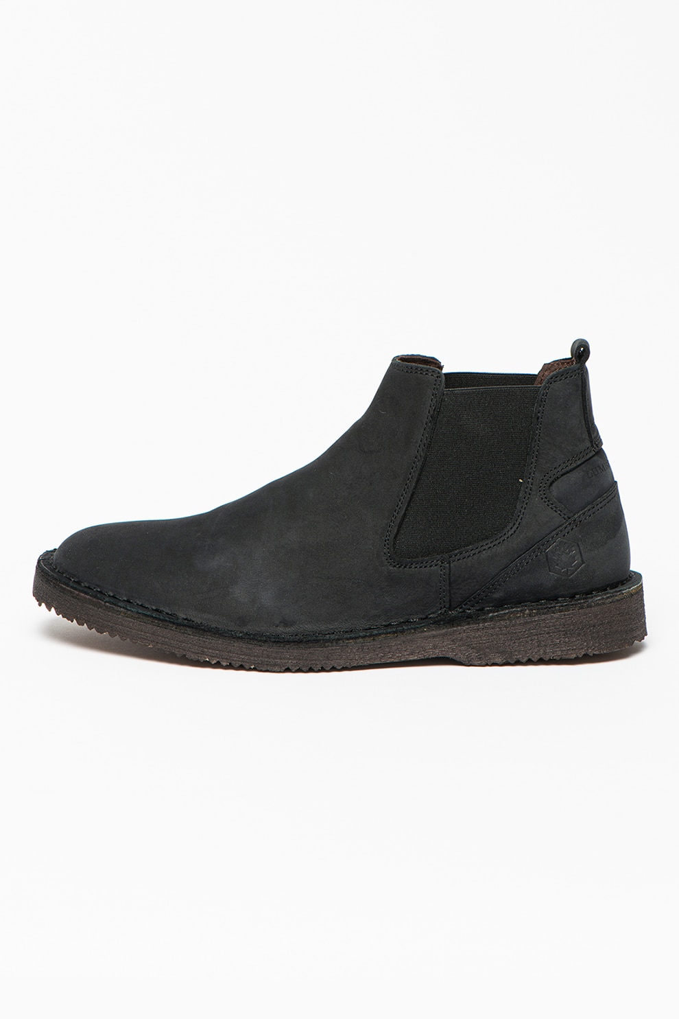 Lumberjack, Ghete Chelsea din piele Ridley, Negru