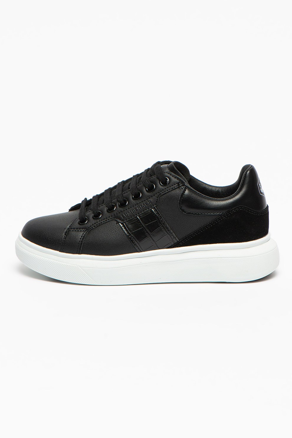 Lumberjack, Pantofi sport cu logo Juliette, Negru