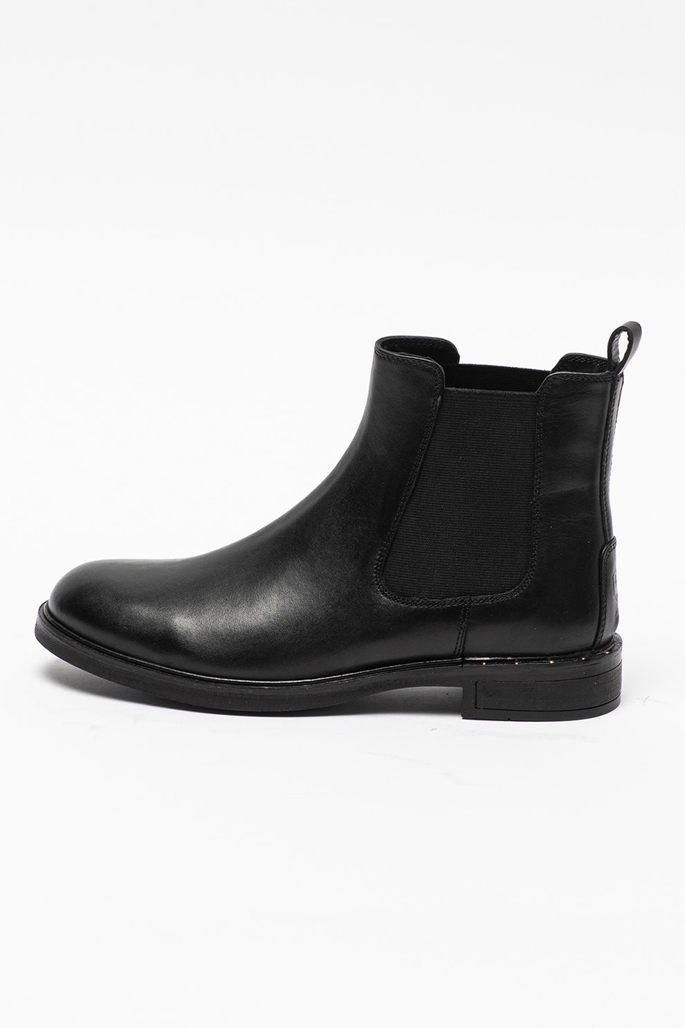 Lumberjack, Ghete Chelsea de piele Toula, Negru