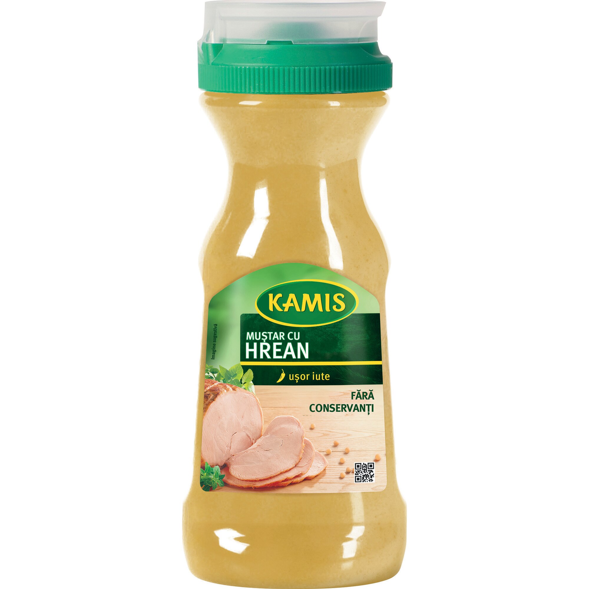 Mustar cu hrean Kamis, 290g