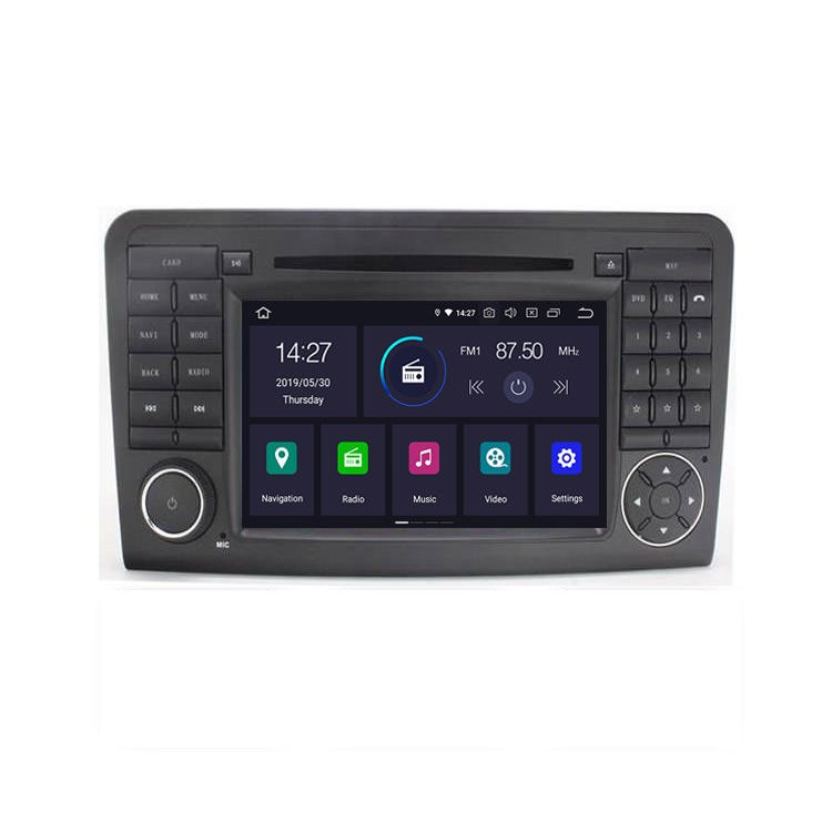 Navigatie dedicata Mercedes ML GL Edotec, cu Android, GPS, Bluetooth, Radio, Internet, procesor Octa Core si ecran tactil