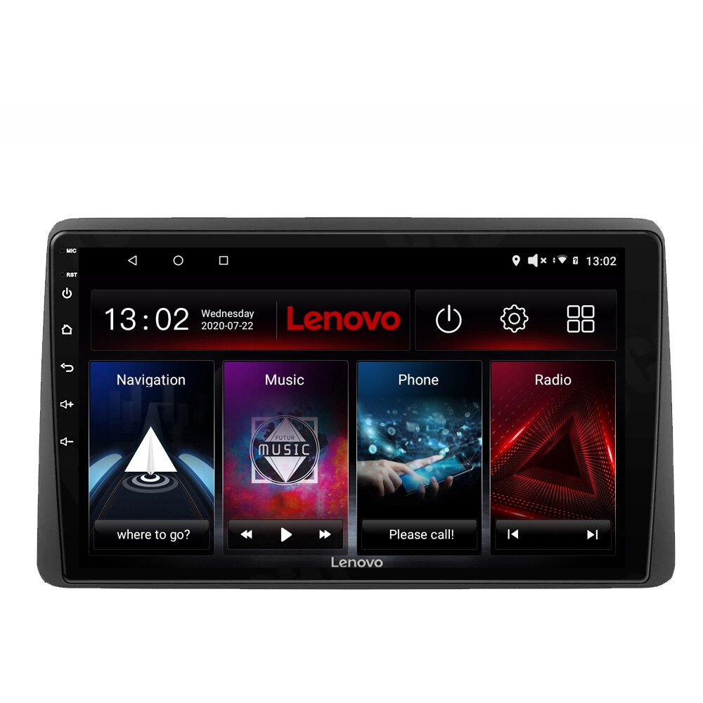 Navigatie dedicata Dacia Duster dupa 2019 Edotec, cu Android, Radio, Bluetooth, Internet, procesor Octa Core, 4G, memorie 2GB si 32GB