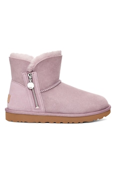 UGG, Ghete de piele intoarsa Bailey Zip, Lila UGG, Ghete de piele intoarsa Bailey Zip, Lila