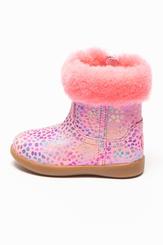 UGG, Ghete de piele cu buline Jorie II, Roz UGG, Ghete de piele cu buline Jorie II, Roz