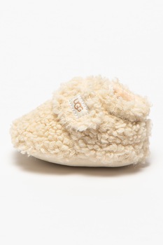 UGG, Botosei de blana shearling sintetica Bixbee, Crem, 20.5 EU UGG, Botosei de blana shearling sintetica Bixbee, Crem, 20.5 EU