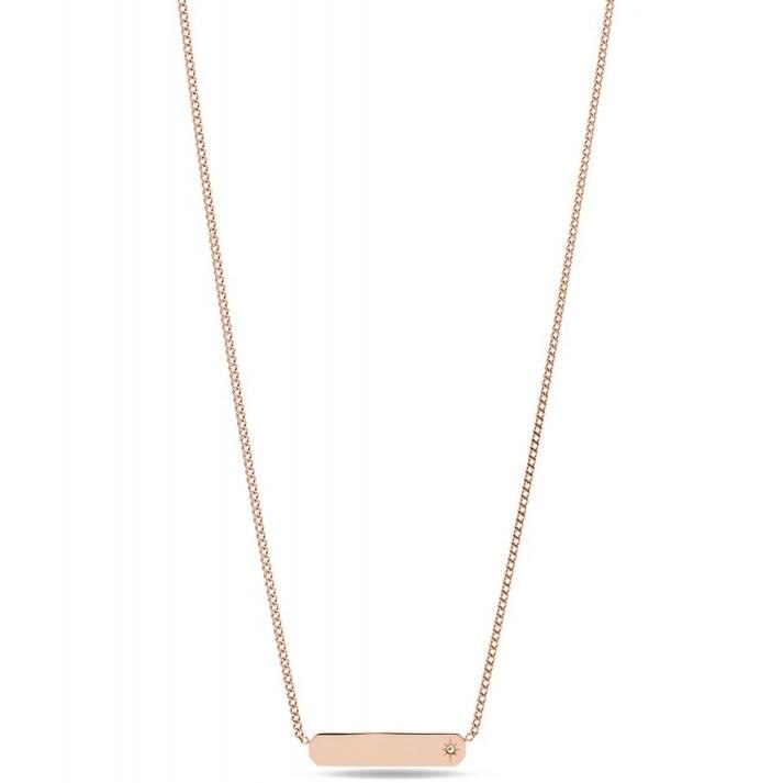 Colier Fossil Vintage Iconic JF03696791, Rose gold