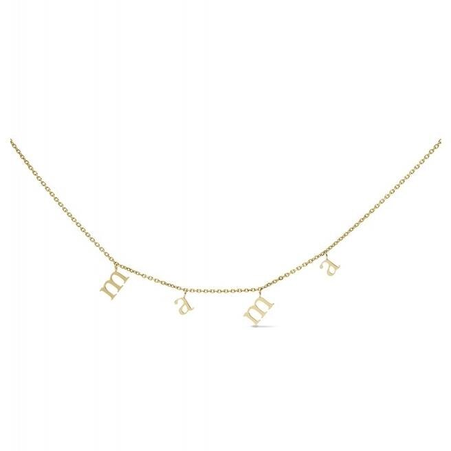 Colier Fossil Vintage Motifs JF03704710, Auriu