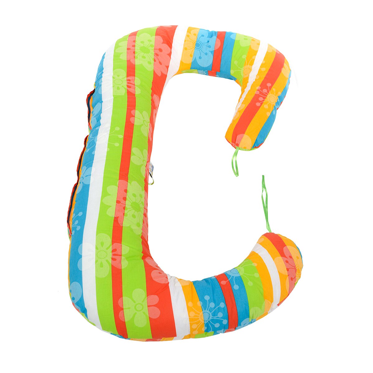 Perna 3 in 1 de gravida si alaptat BabyNeeds Soft Plus, Curcubeu