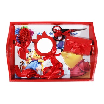 Tavita alba pentru taierea motului cu abtiTavita rosie pentru taierea motului cu abtibild Winnie The Pooh si fundite rosie, 6 piese, tavita, foarfeca, perie, oglinda, cutiuta suvita par, fundita, REC1481 Tavita alba pentru taierea motului cu abtiTavita rosie pentru taierea motului cu abtibild Winnie The Pooh si fundite rosie, 6 piese, tavita, foarfeca, perie, oglinda, cutiuta suvita par, fundita, REC1481