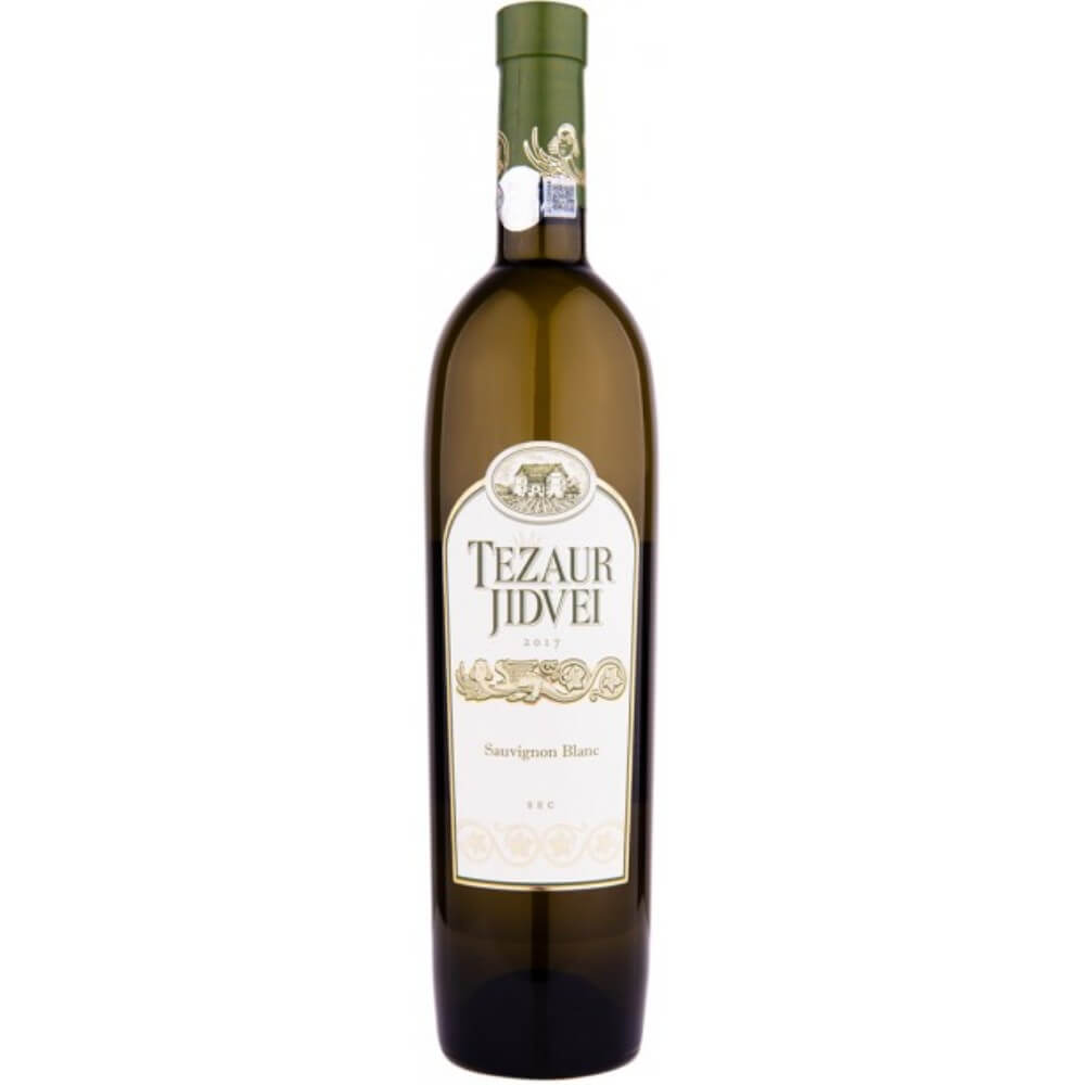 Vin Alb Sec Jidvei Tezaur Sauvignon Blanc, 0.75 L, 12% Alcool
