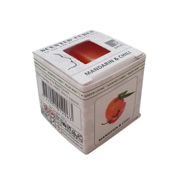 Ceara parfumata, pachet 8 cuburi, aroma Mandarina si Chili Ceara parfumata, pachet 8 cuburi, aroma Mandarina si Chili
