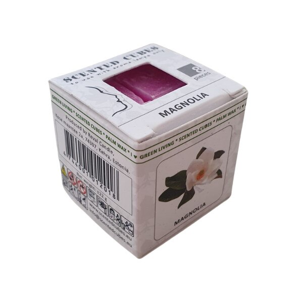 Ceara parfumata, pachet 8 cuburi, aroma Magnolie