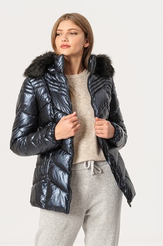 Geographical Norway, Geaca matlasata Boshiny, Bleumarin Geographical Norway, Geaca matlasata Boshiny, Bleumarin