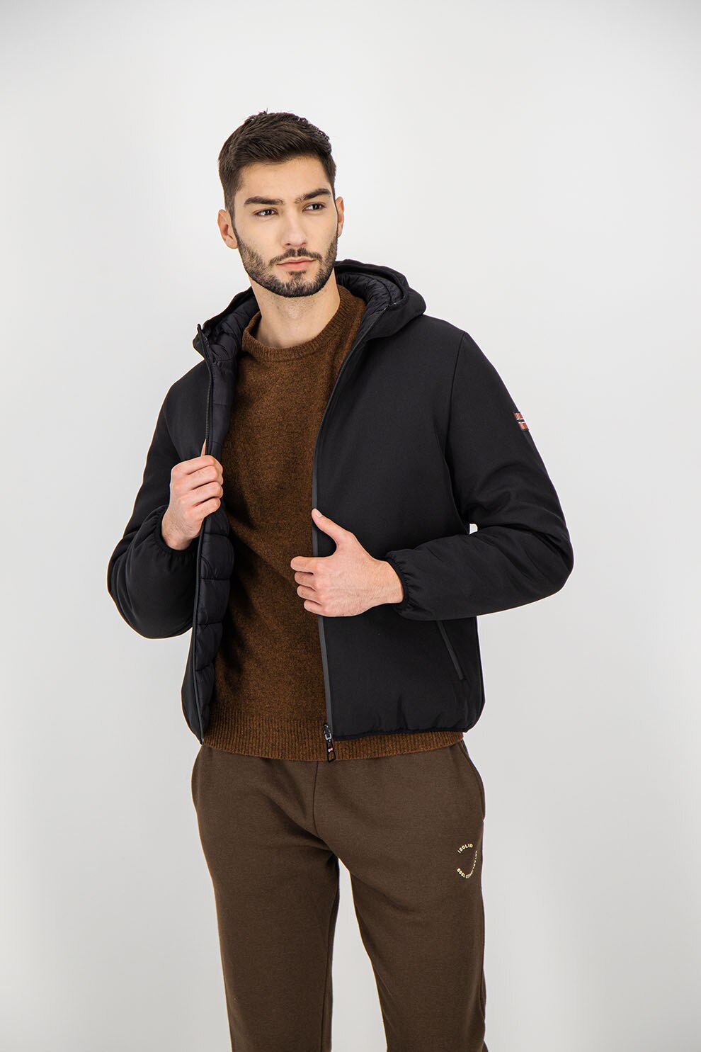 Geographical Norway, Geaca reversibila impermeabila Cabale, Negru