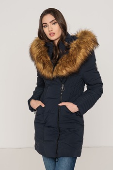 Geographical Norway, Geaca cu gluga detasabila Chaya, Bleumarin Geographical Norway, Geaca cu gluga detasabila Chaya, Bleumarin