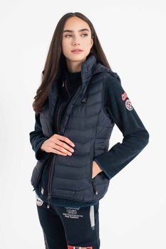Imagini GEOGRAPHICAL NORWAY WARMUP-VEST-LADY-039-NAVY-S - Compara Preturi | 3CHEAPS