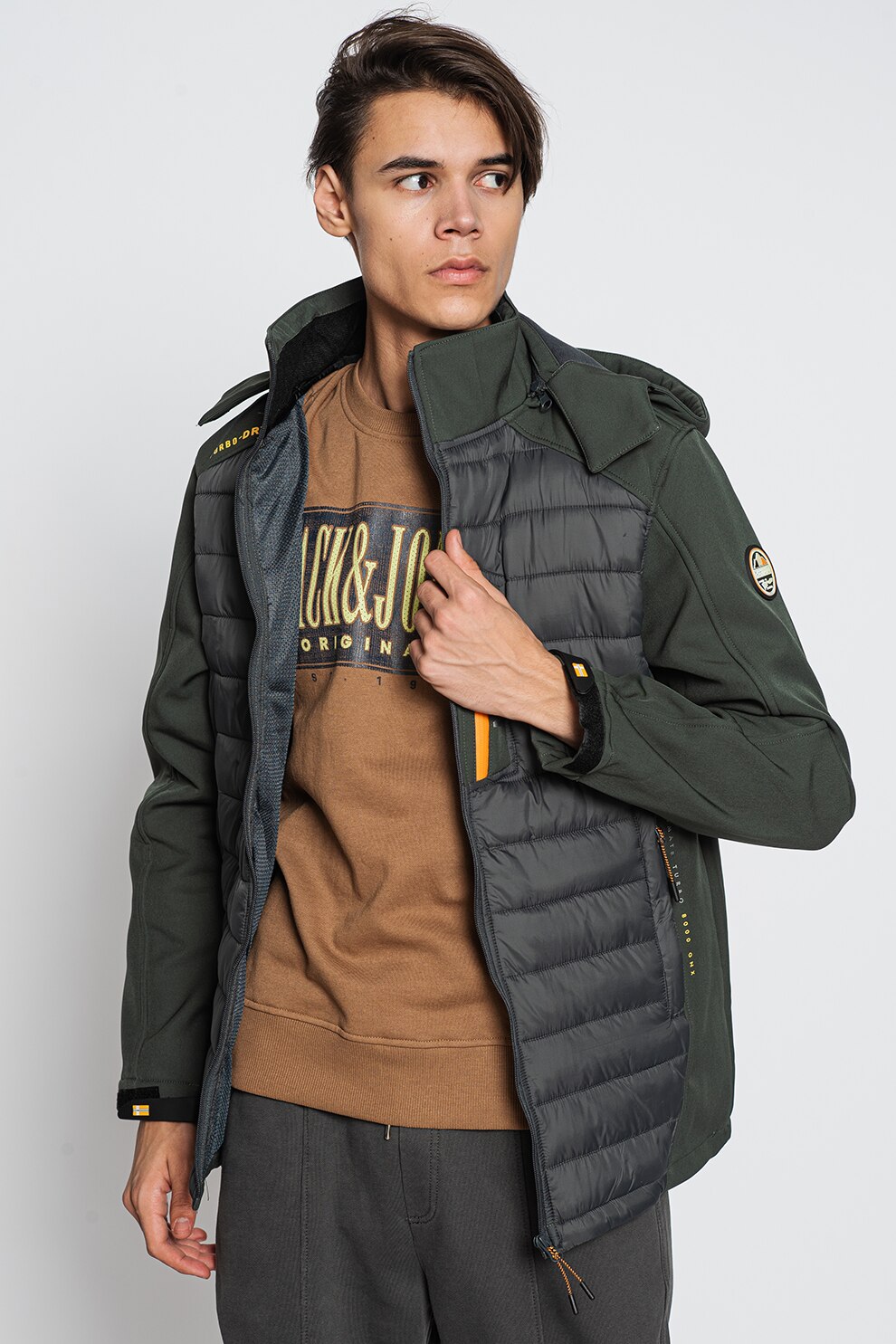 Geographical Norway, Geaca usoara cu segmente matlasate Taxon, Verde inchis