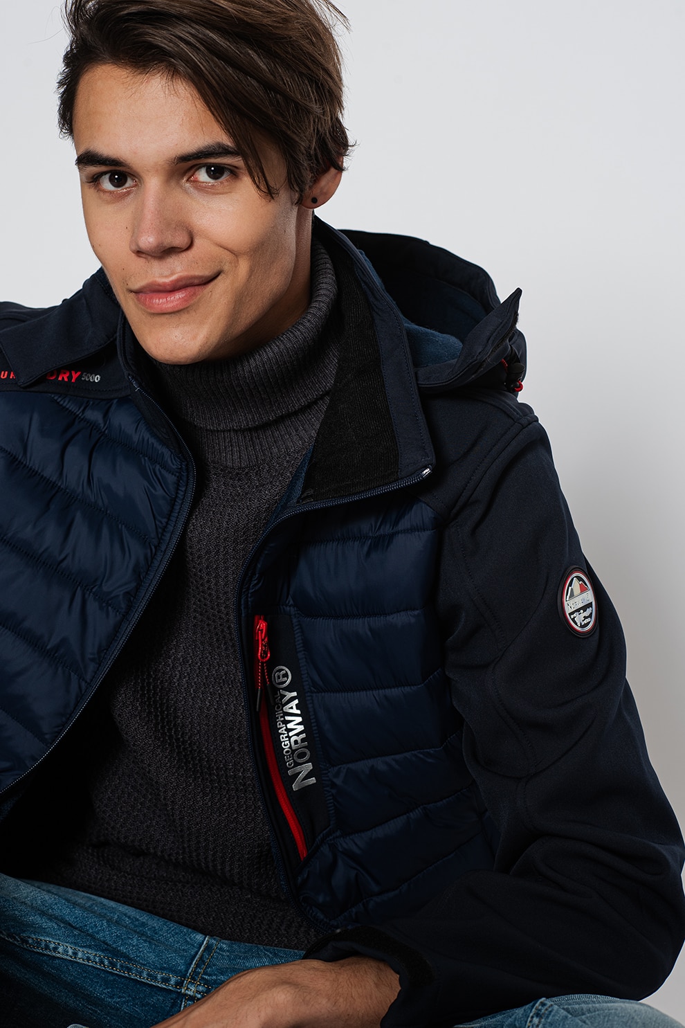 Geographical Norway, Geaca usoara cu segmente matlasate Taxon, Bleumarin