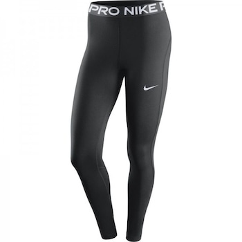 Nike - Фитнес клин PRO 365 с полупрозрачни панели, Черен
