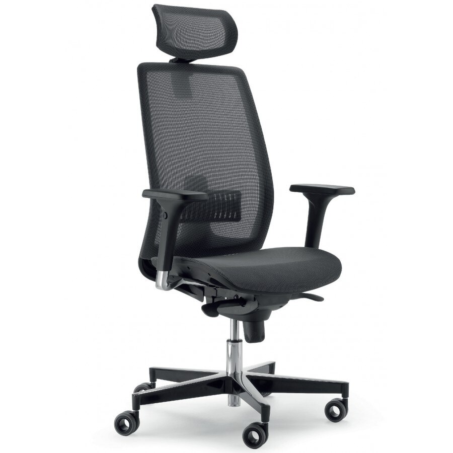 Scaun Ergonomic Stratos, Mesh integral, cu Tetiera