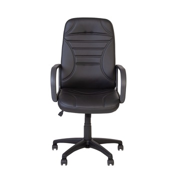 Scaun de birou Moderna Lukas, piele ecologica, negru Scaun de birou Moderna Lukas, piele ecologica, negru