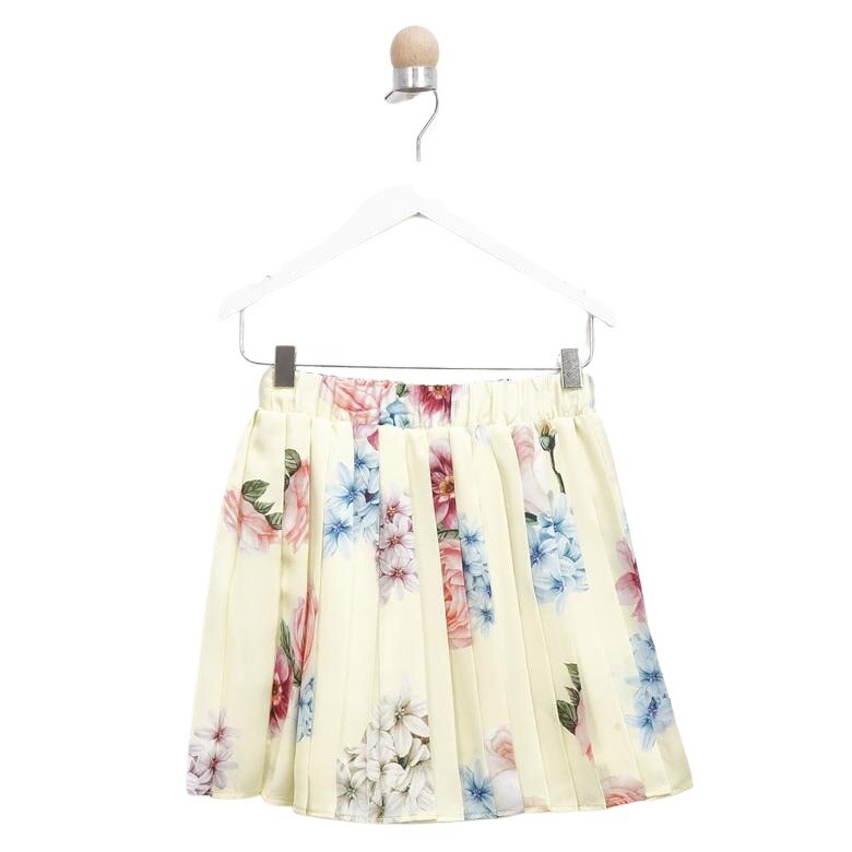 Fusta pentru fete, culoare galbena 2447