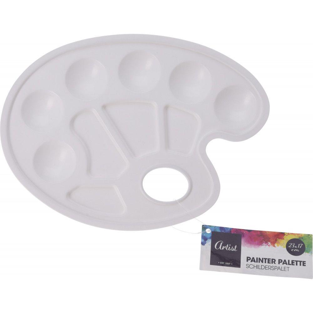 Paleta Artist, Plastic, 23.5 x 17cm, Multicolor