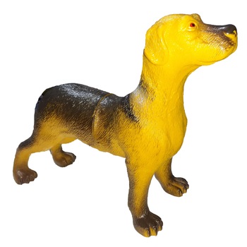 Figurina caine 24 cm Midex 424867-1, Galben Figurina caine 24 cm Midex 424867-1, Galben