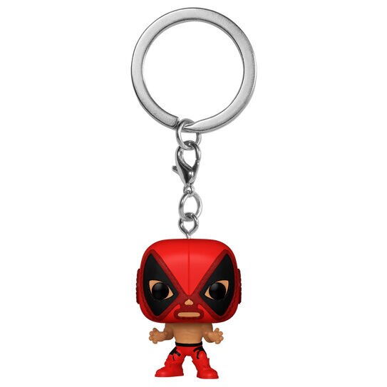 Figurina Funko Pop Breloc - Marvel Luchadores Deadpool La Chimiganga de la Muerte