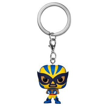 Figurina Funko Pop Breloc - Marvel Luchadores Wolverine El Animal Indestructible Figurina Funko Pop Breloc - Marvel Luchadores Wolverine El Animal Indestructible