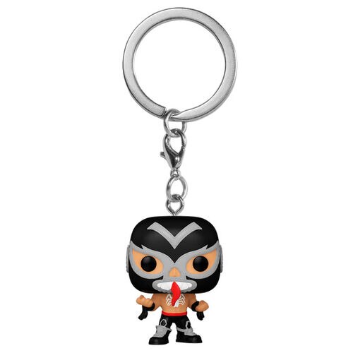 Figurina Funko Pop Breloc - Marvel Luchadores Captain Venom El Venenoide