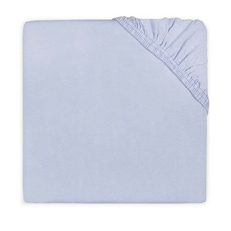 Cearsaf cu elastic Jollein jrs, 70x140 cm, bleu