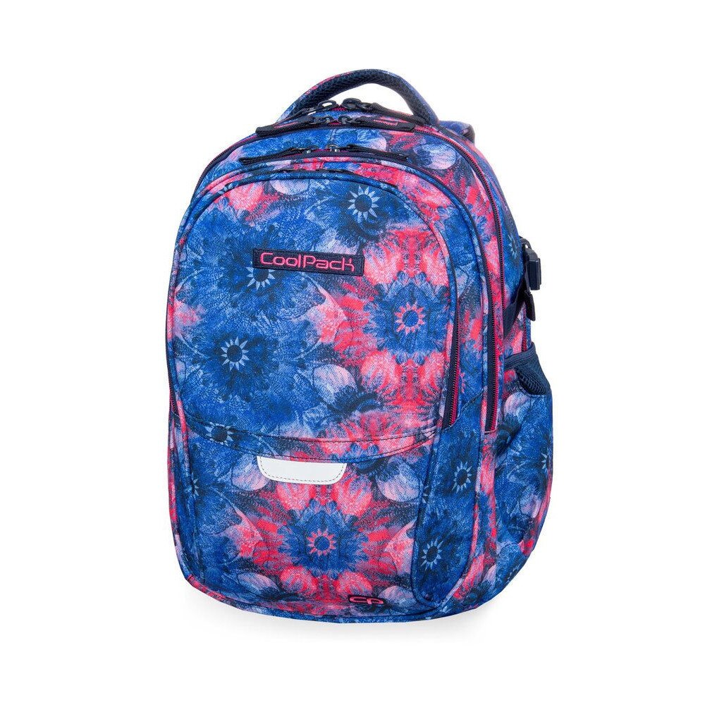 Ghiozdan scoala CoolPack Factor Pink Magnolia, 31 x 47 x 17 cm, Multicolor