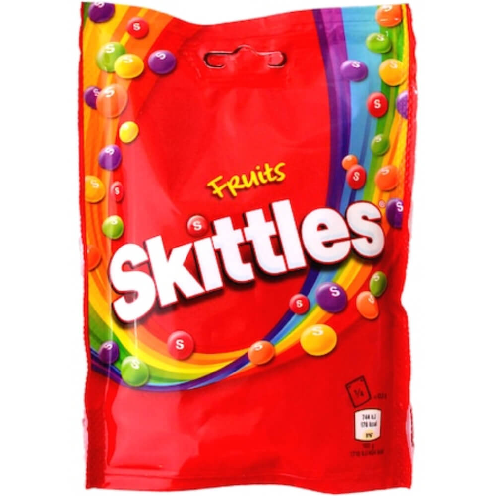 Bomboane Gumate cu Aroma de Fructe SKITTLES, 174 g