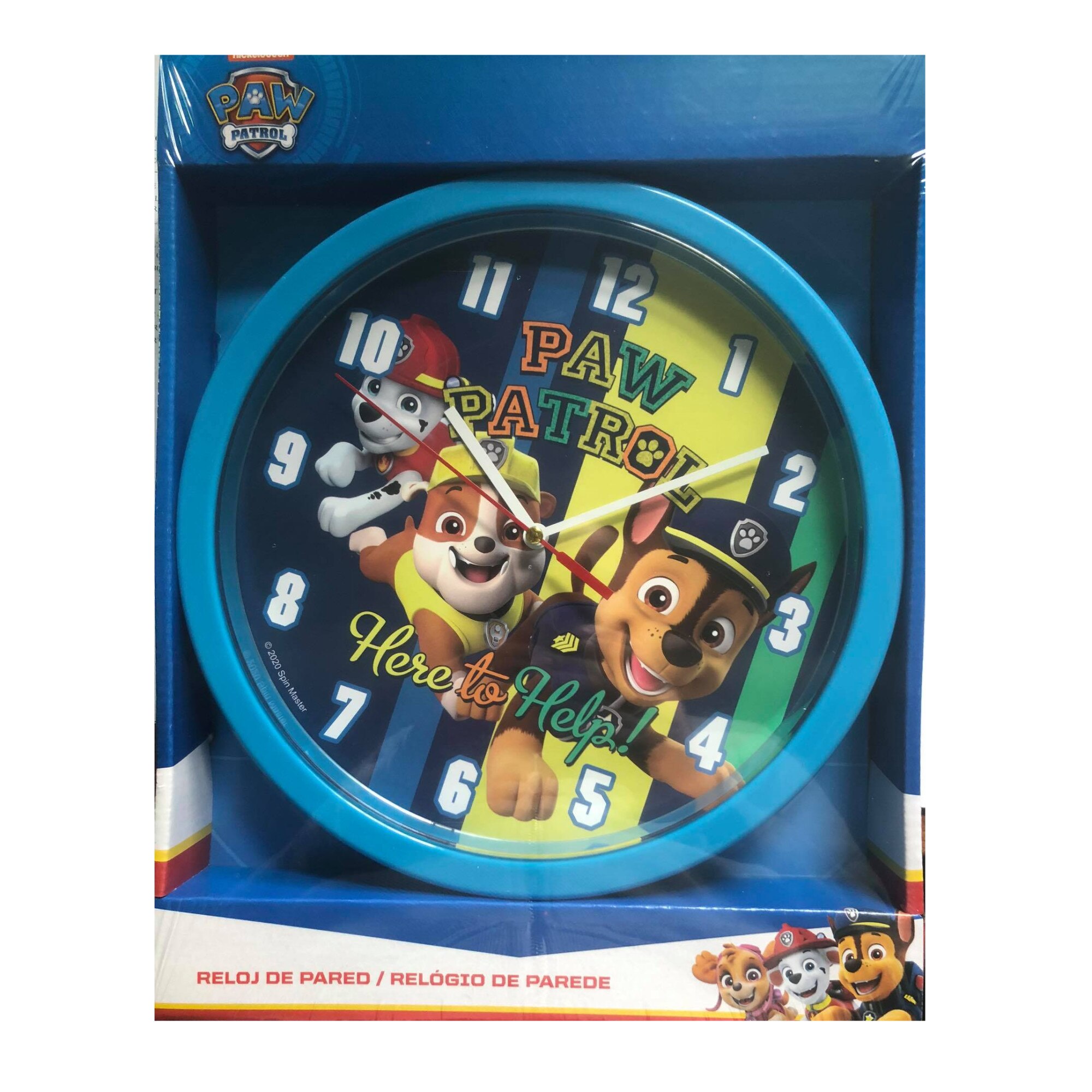 Ceas perete Disney Paw Patrol, 25cm