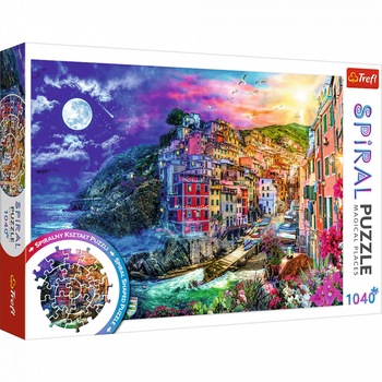 Puzzle Spiral Trefl 1040piese - Golful Magic Puzzle Spiral Trefl 1040piese - Golful Magic