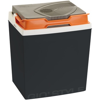 Lada frigorifica electrica Giostyle Shiver 26 litri 12/230V, gri inchis-alb-portocaliu Lada frigorifica electrica Giostyle Shiver 26 litri 12/230V, gri inchis-alb-portocaliu