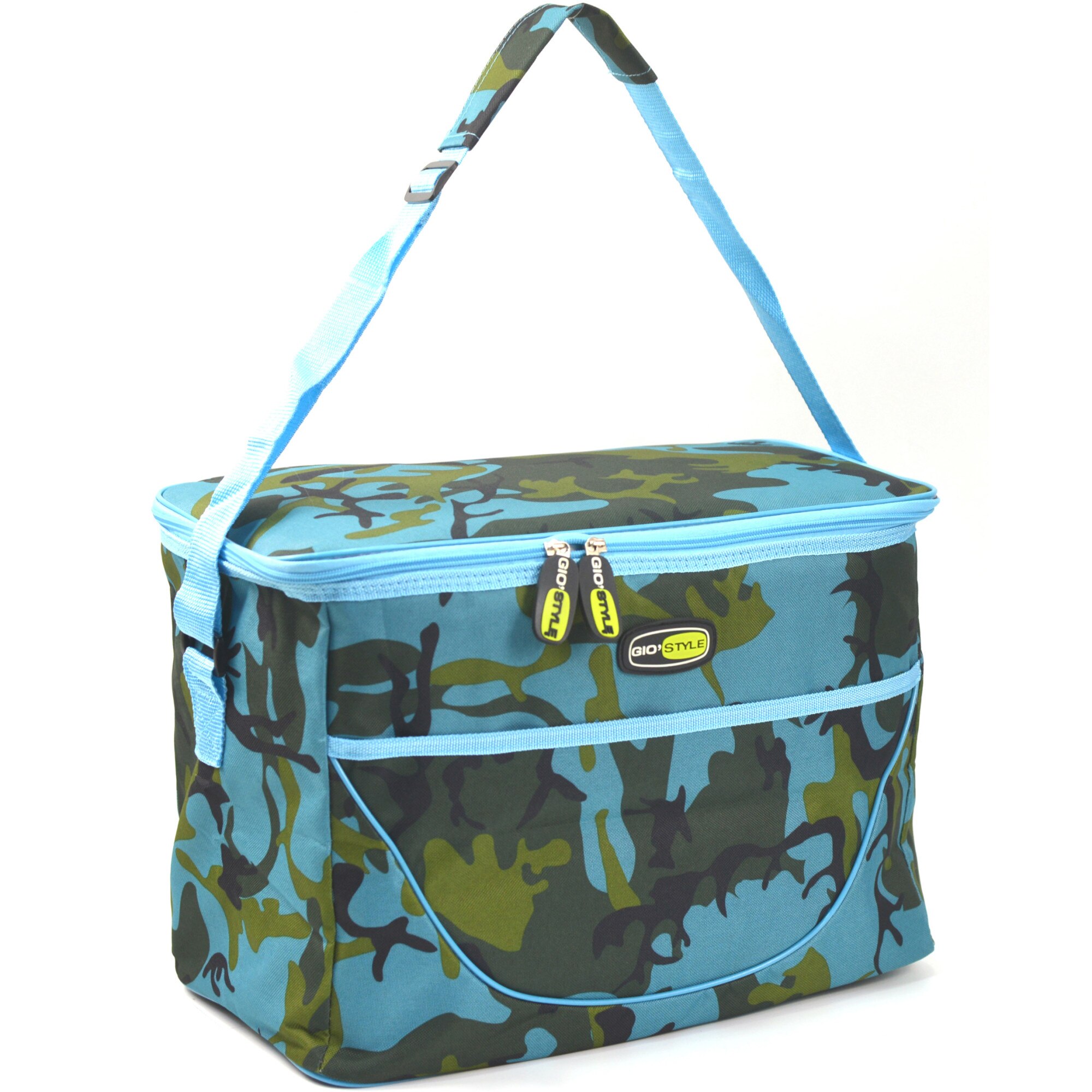 Geanta frigorifica Giostyle Camouflage 28 litri, blue