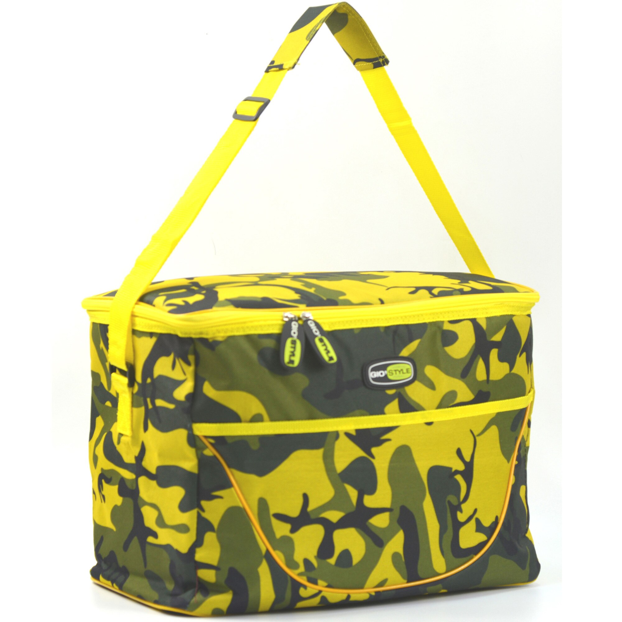 Geanta frigorifica Giostyle Camouflage 28 litri, yellow