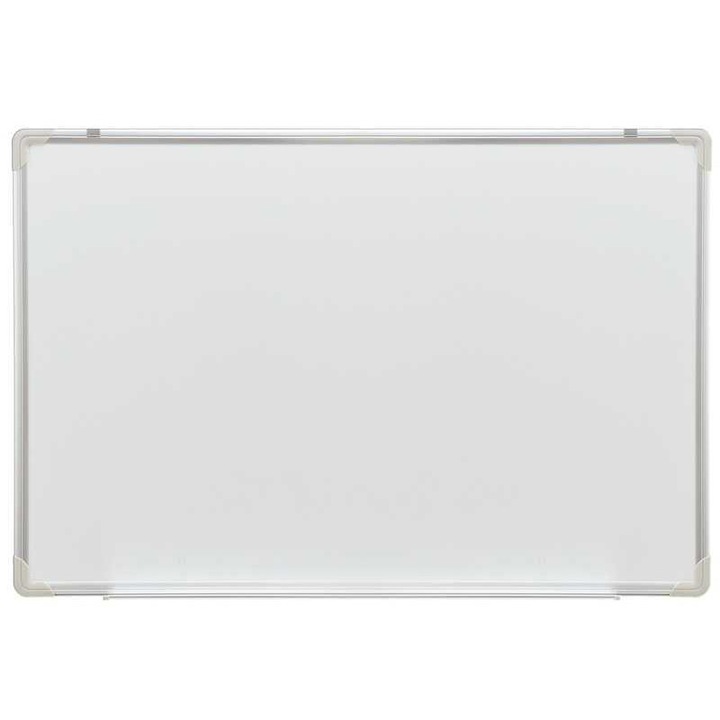 Whiteboard cu rama din aluminiu, 90x120cm, S-Cool