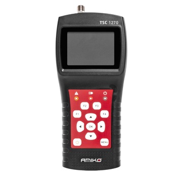 Aparat de masura Amiko TSC-1270 - pentru retele de cablu CATV, antene satelit si terestre Aparat de masura Amiko TSC-1270 - pentru retele de cablu CATV, antene satelit si terestre