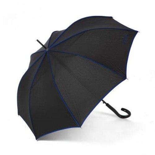 Umbrela femei, Pierre Cardin, H82439, Negru/Albastru, Inaltime 95cm
