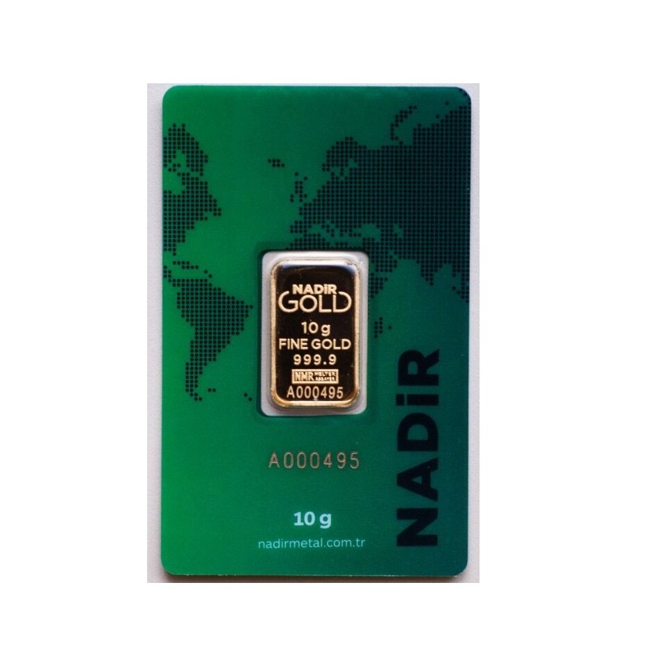 Lingou din Aur, Turcia, 24 K, 10 g, puritate 999.9‰