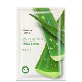 Masca hidratanta tip servetel cu extract de aloe vera cu efect de albire, 25 ml Masca hidratanta tip servetel cu extract de aloe vera cu efect de albire, 25 ml
